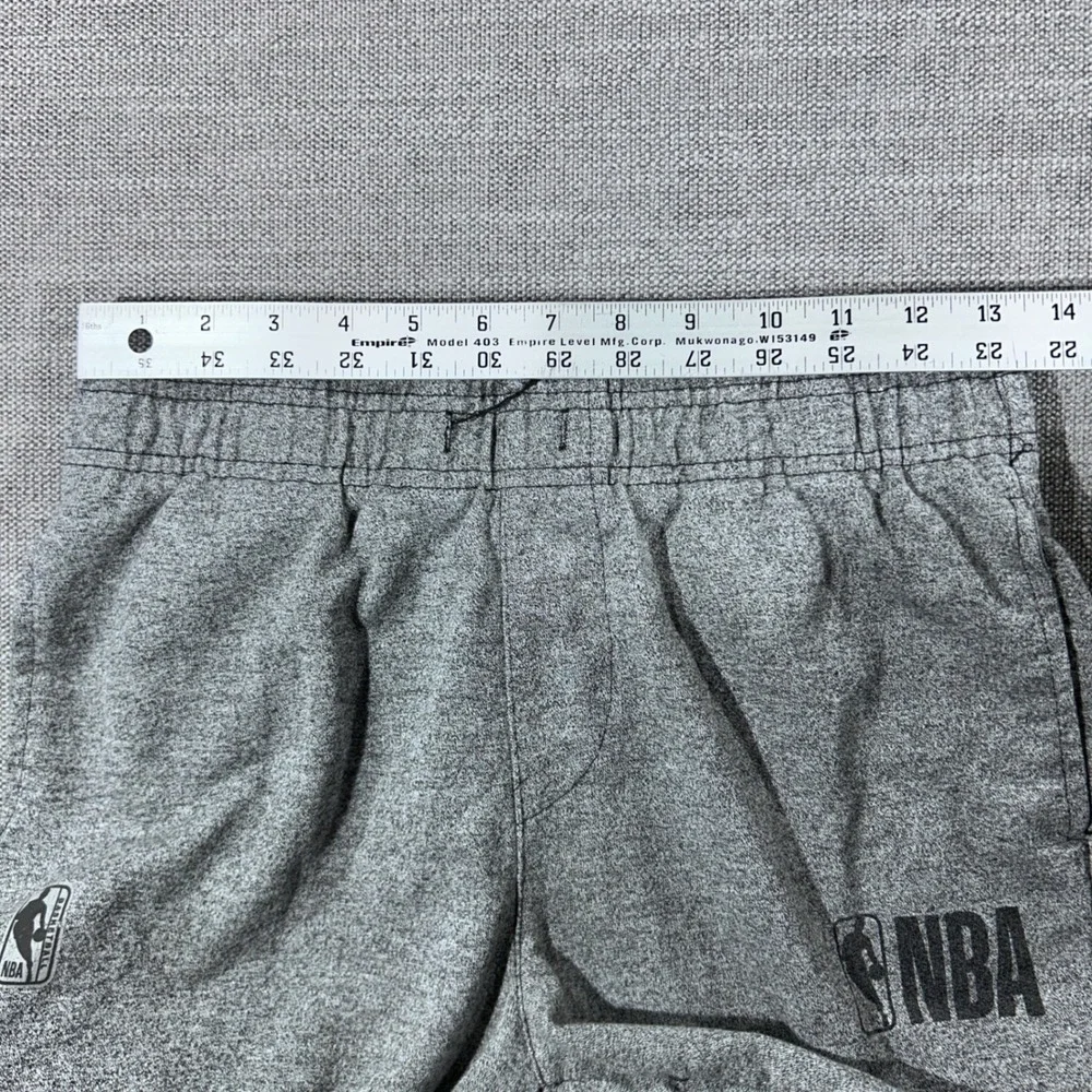 NBA Sweatpants Boys XL 18-20 Gray Good Heathered Logo Joggers